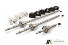 CNC Set 01 [3x 1605 Kugelumlaufspindel + 3x Lager-Set + 3x Spannblock]