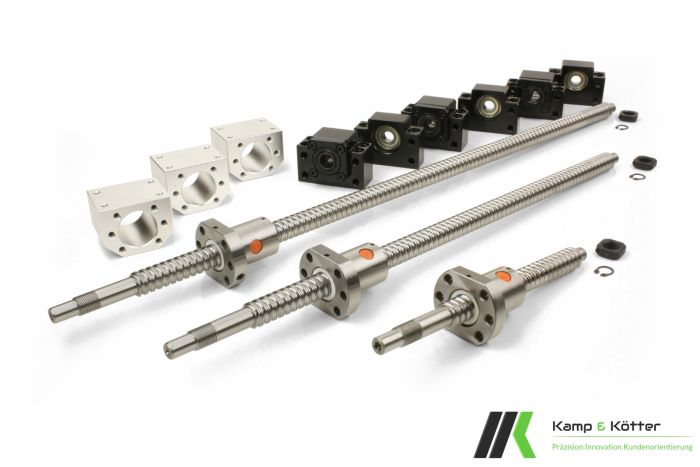 Flanschlager für 16mm Spindel 1 st. Festlager 1 st Loslager - CNC Flanschlager für 16mm Spindel 1 st. Festlager 1 st Loslager - CNC